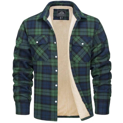 Evans - Fleece Lined Check Jacket