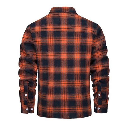 Evans - Fleece Lined Check Jacket