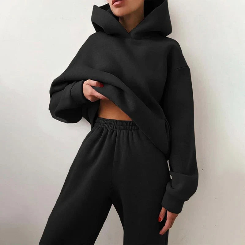 Alayna – Oversized Hoodie and Sweatpants Set