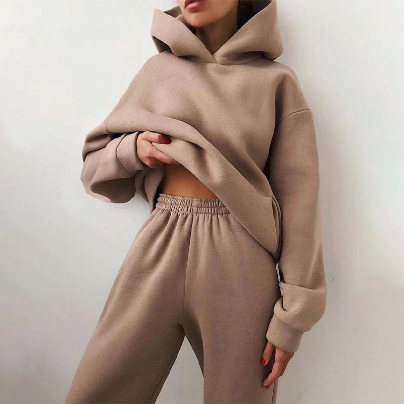 Alayna – Oversized Hoodie and Sweatpants Set