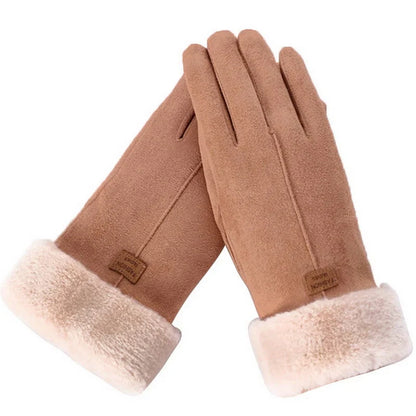 Mitti – Elegant Plush-Lined Winter Gloves