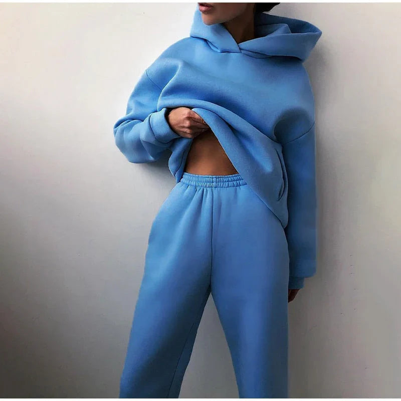 Alayna – Oversized Hoodie and Sweatpants Set