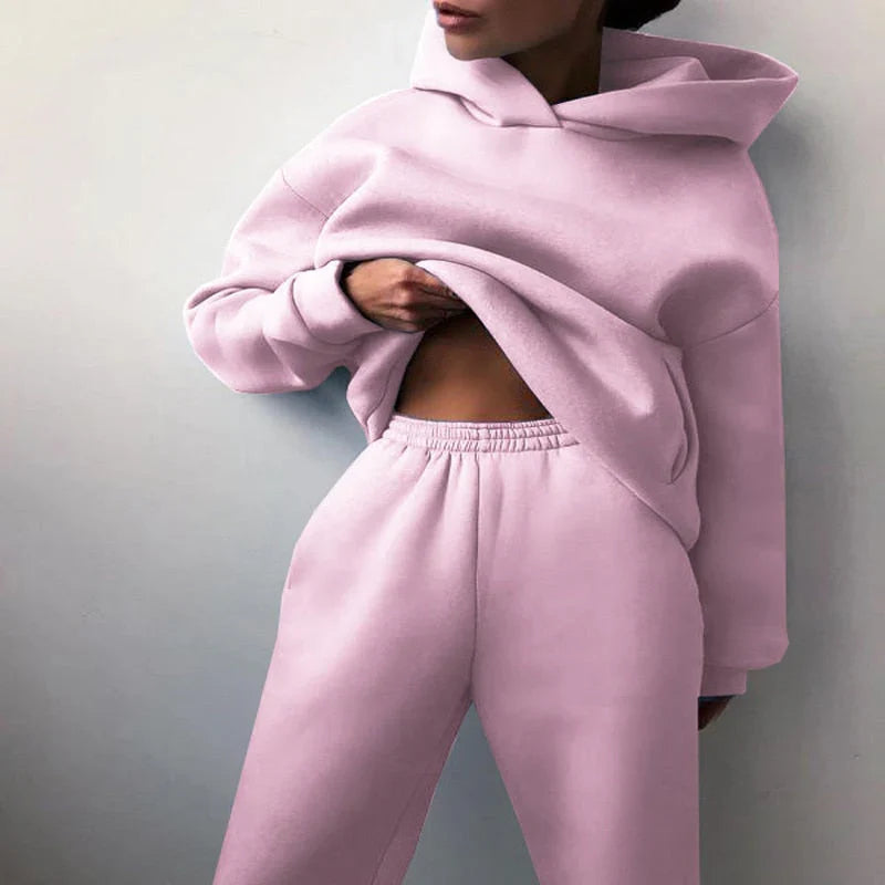 Alayna – Oversized Hoodie and Sweatpants Set