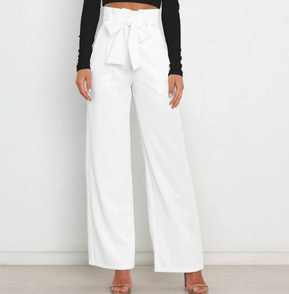 Alina - Elegant wide leg trousers