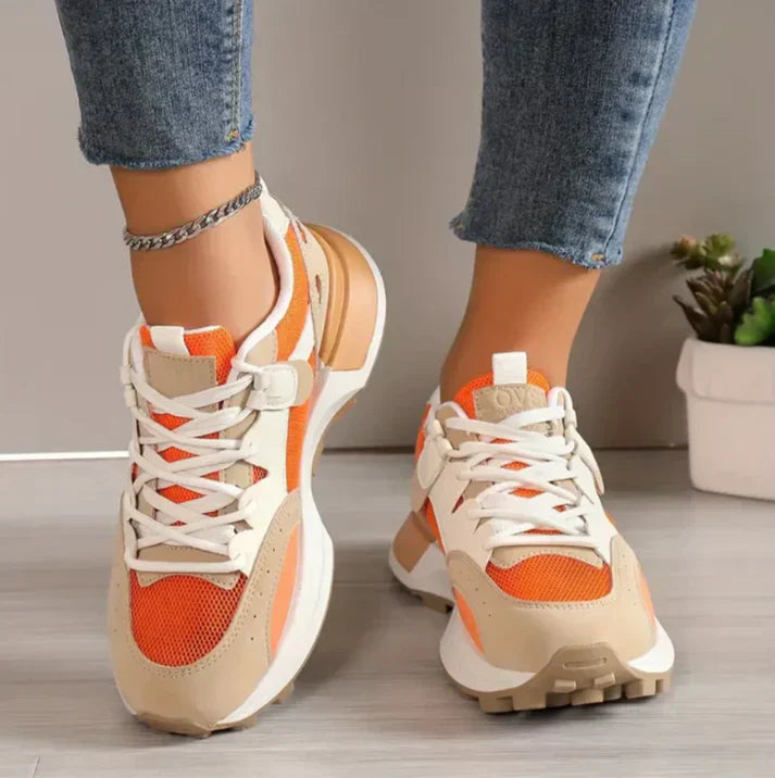 Calliope – Casual colorblock sneakers for women