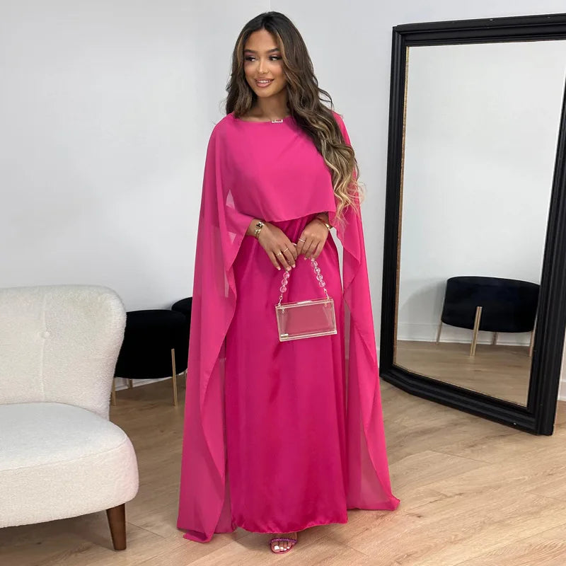 Ariana - Long satin women's dresses