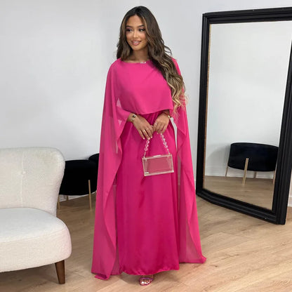 Ariana - Long satin women's dresses