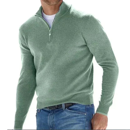 Ralf polo - Stylish zip sweater for men