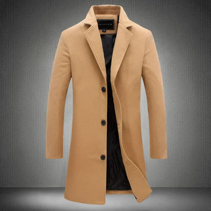 Terrence -  Men's wool coat