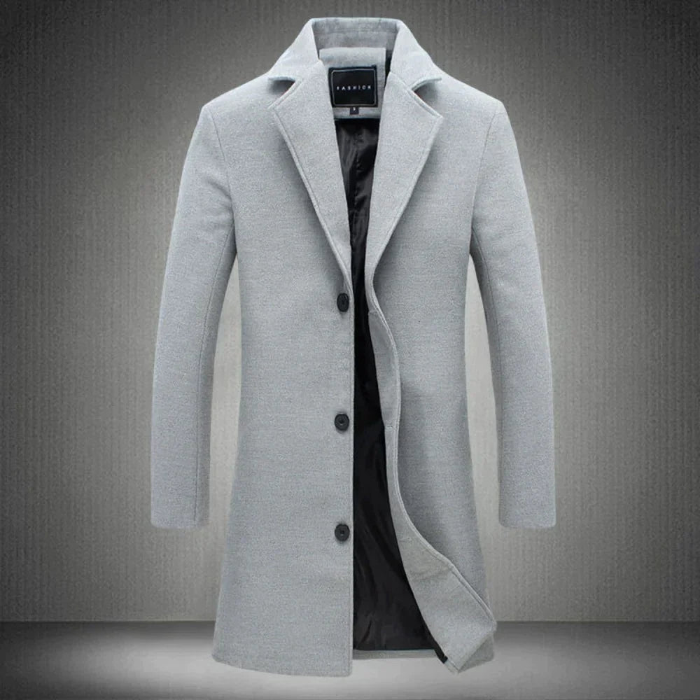 Terrence -  Men's wool coat