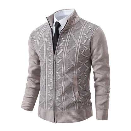 Tobin - Men's Zip Up Cardigan