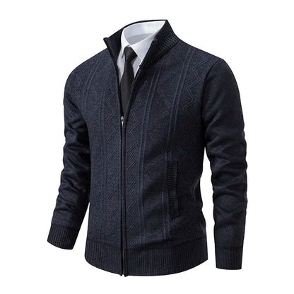 Tobin - Men's Zip Up Cardigan