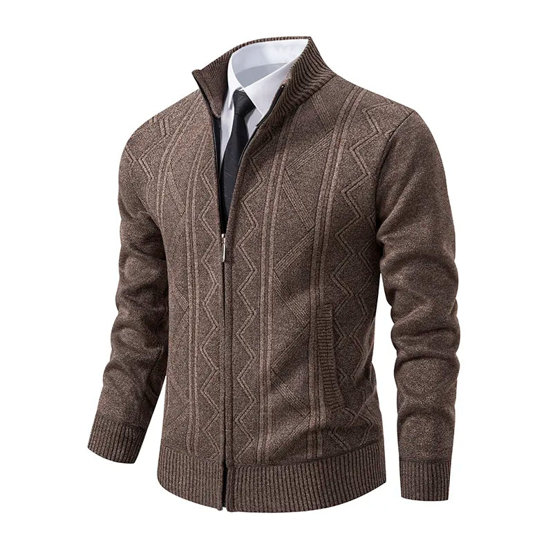 Tobin - Men's Zip Up Cardigan