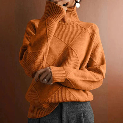 Julie - Cashmere Turtleneck Sweater