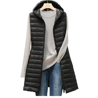 Vera - Hooded vest for women