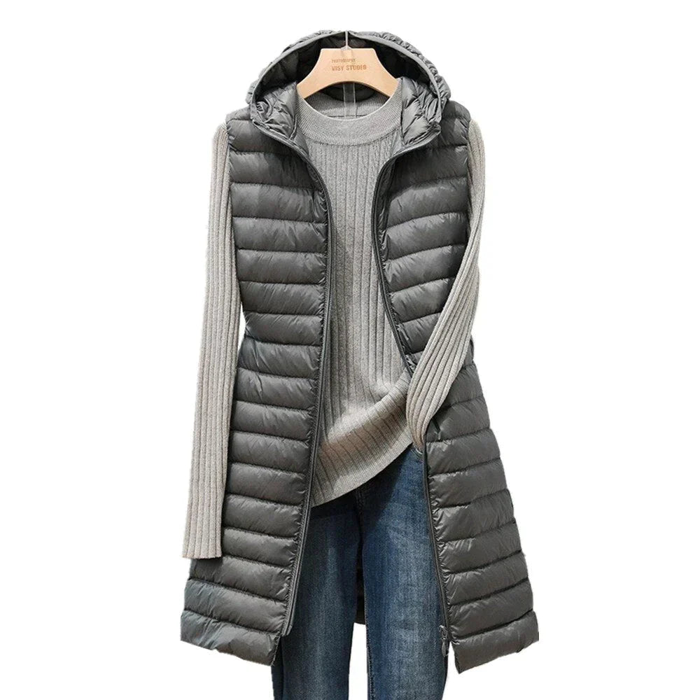 Vera - Hooded vest for women