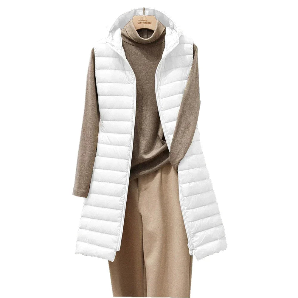 Vera - Hooded vest for women