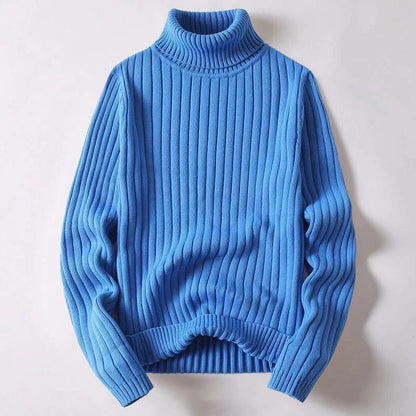 Wyatt - Men's Merino Wool Turtleneck Sweater