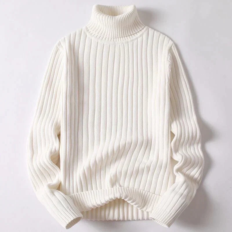 Wyatt - Men's Merino Wool Turtleneck Sweater