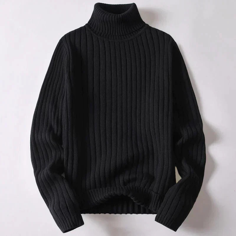 Wyatt - Men's Merino Wool Turtleneck Sweater