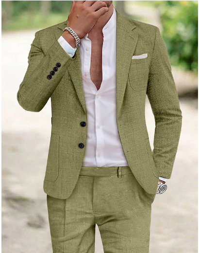 Elegant linen suit for men - Carlo