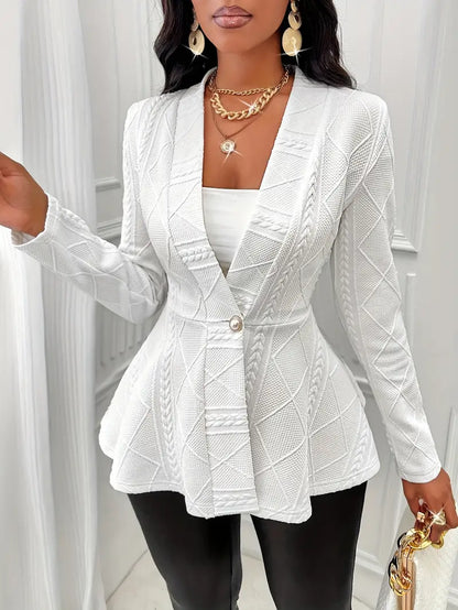 Savannah – Elegant Knitted Blazer