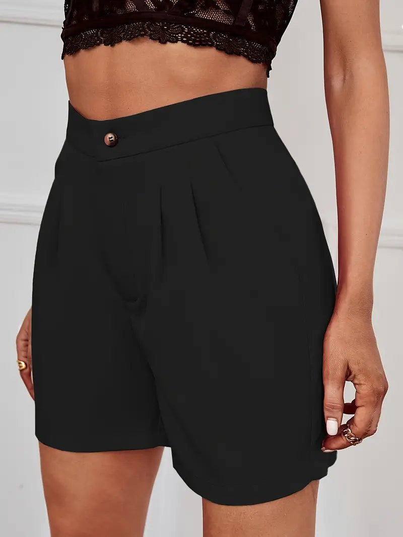 Saskia – Elegant High Waist Shorts