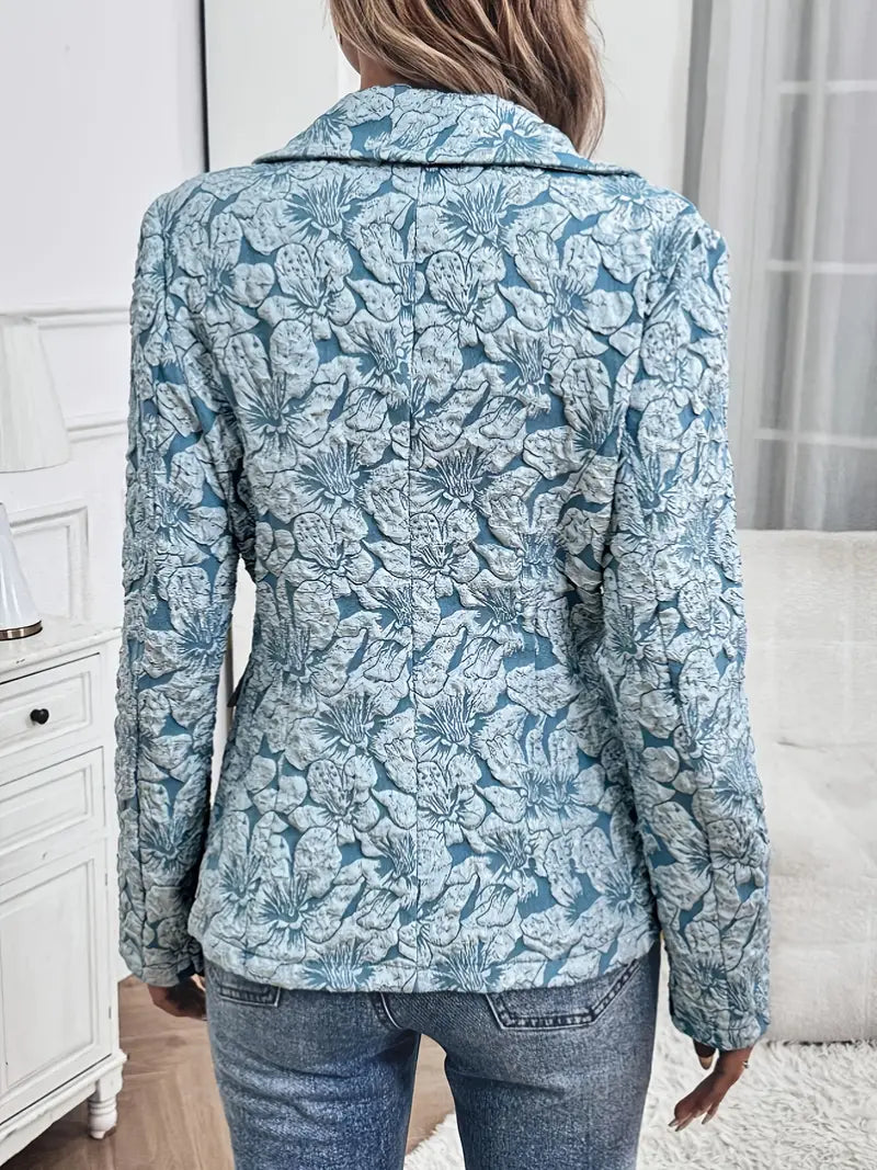 Gracie – Elegant Floral Blazer