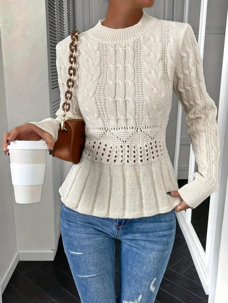 Roya - Elegant Knitted Sweater