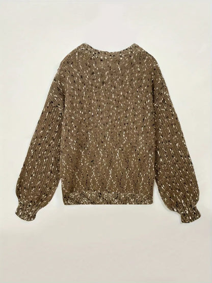 Bessie - Knitted Crew Neck Sweater