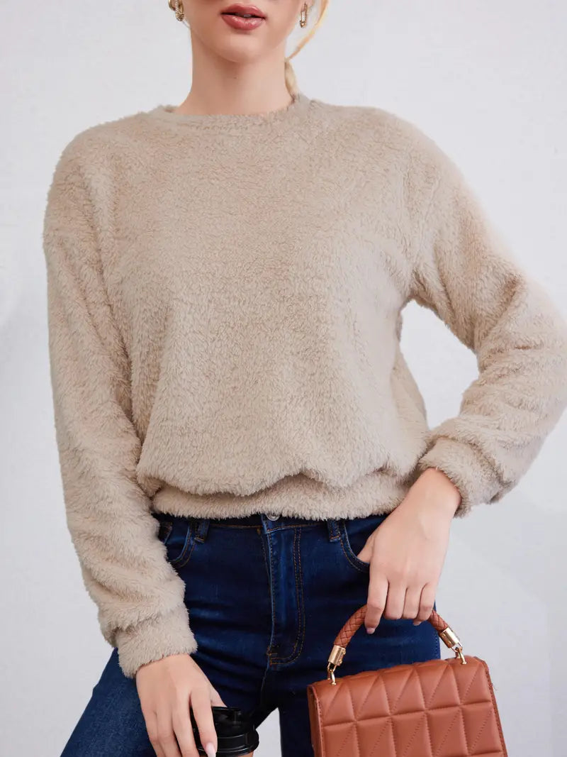 Veenita - Plush Fleece Sweater