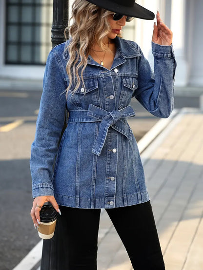 Primrose – Stylish Cotton Denim Jacket