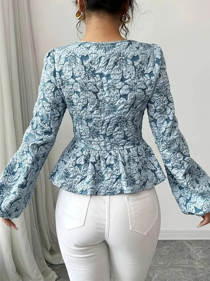 Verity – Chic Floral Blouse