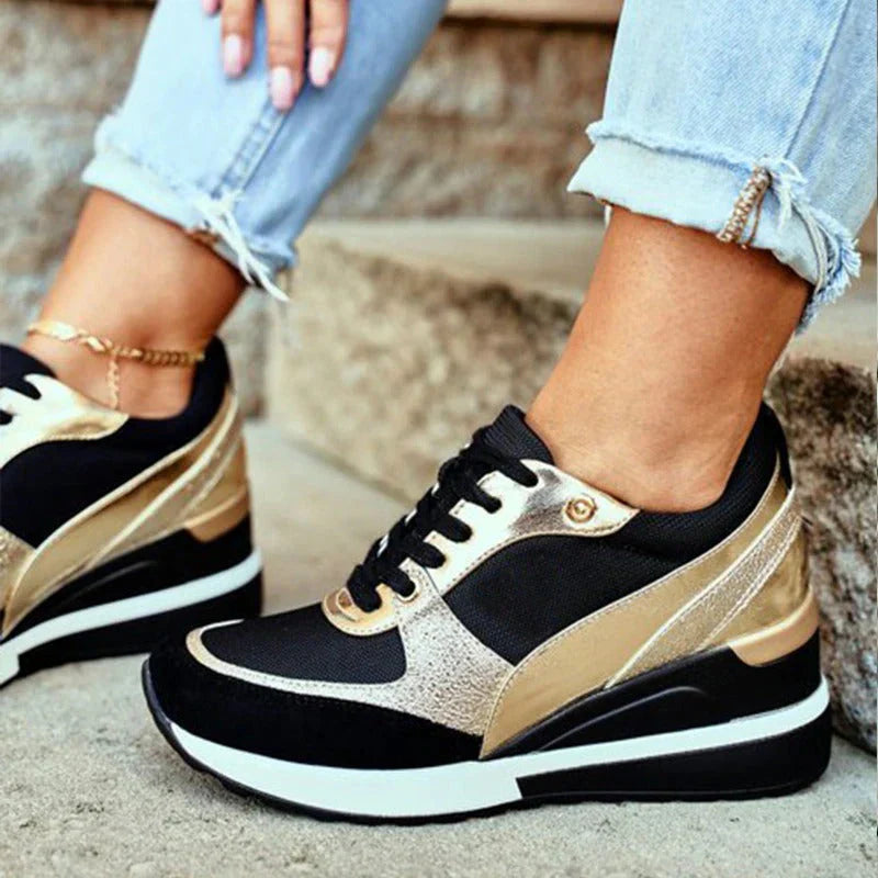 Isabeau – Stylish Wedge Sneakers