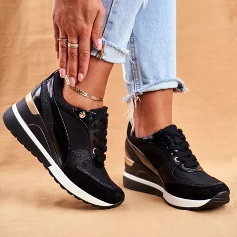 Isabeau – Stylish Wedge Sneakers