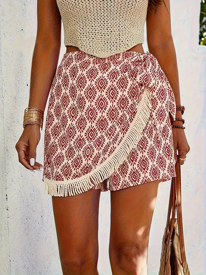 Camilla – Stylish Wrap Shorts