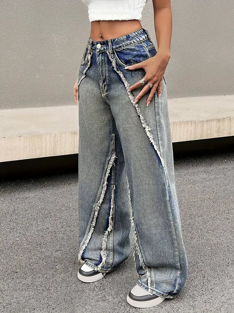 Molly – Wide Leg Jeans