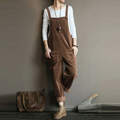 Eliza - Casual corduroy jumpsuit