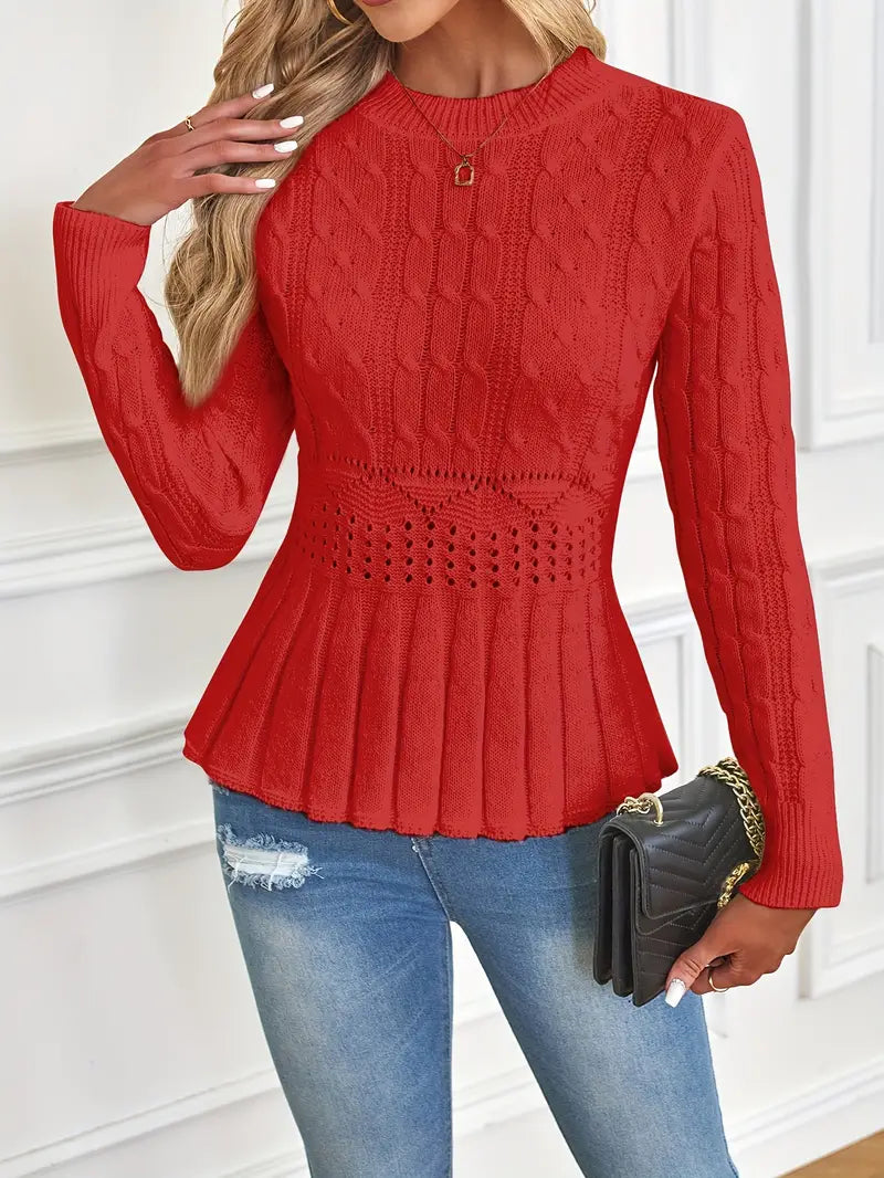 Roya - Elegant Knitted Sweater