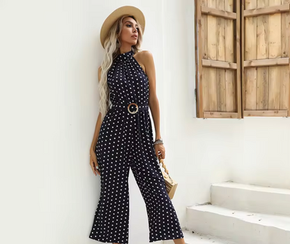 Anselma – Stylish Polka Dot Jumpsuit