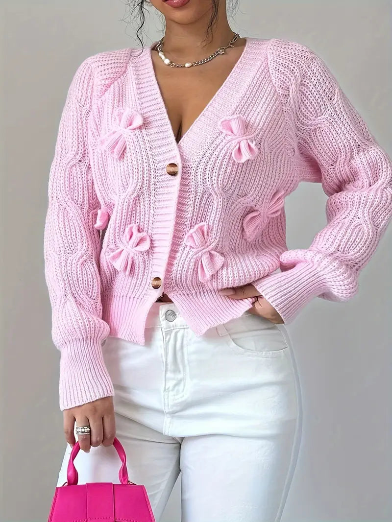 Mezzia – Charming Bow Cardigan