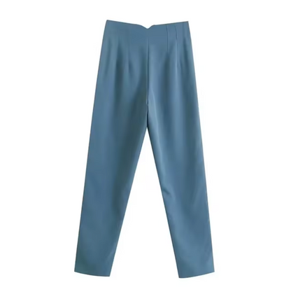 Mary – Elegant High-Waisted Trousers