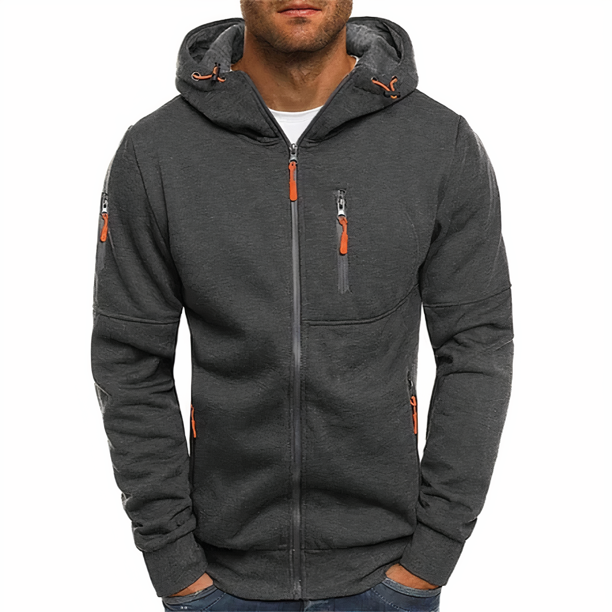 Nathan - Zip Hoodie