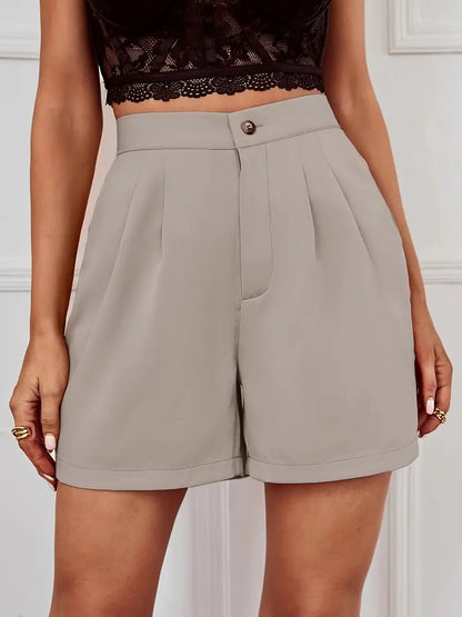 Saskia – Elegant High Waist Shorts