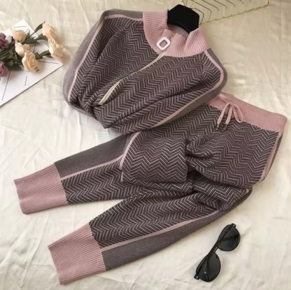 Martina – Cardigan and Trousers Set