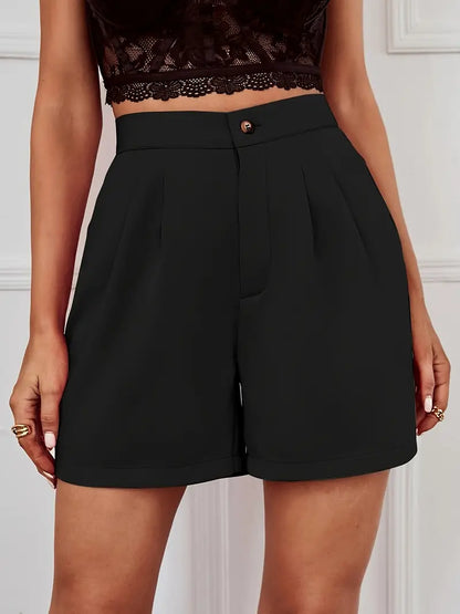 Saskia – Elegant High Waist Shorts