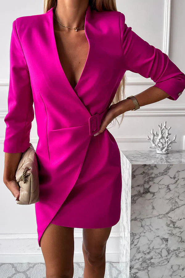 Clover – Elegant Blazer Dress