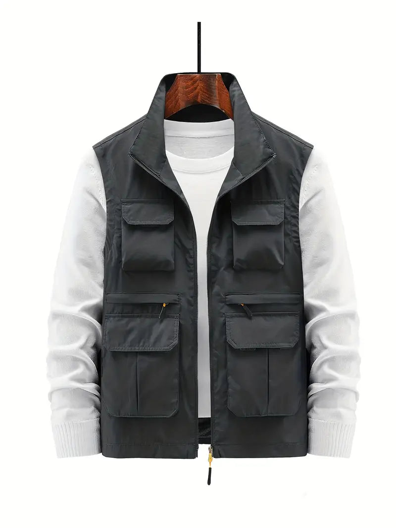 Breeze - Men's multi-pocket zip vest