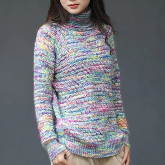 Chelsea - Tie-dye Knitted Sweater