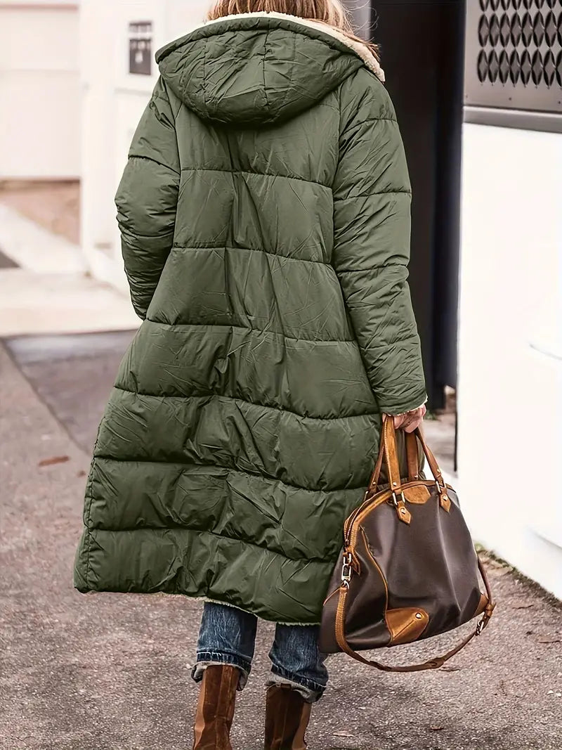 Gertrude - Reversible Fleece Puffer Jacket